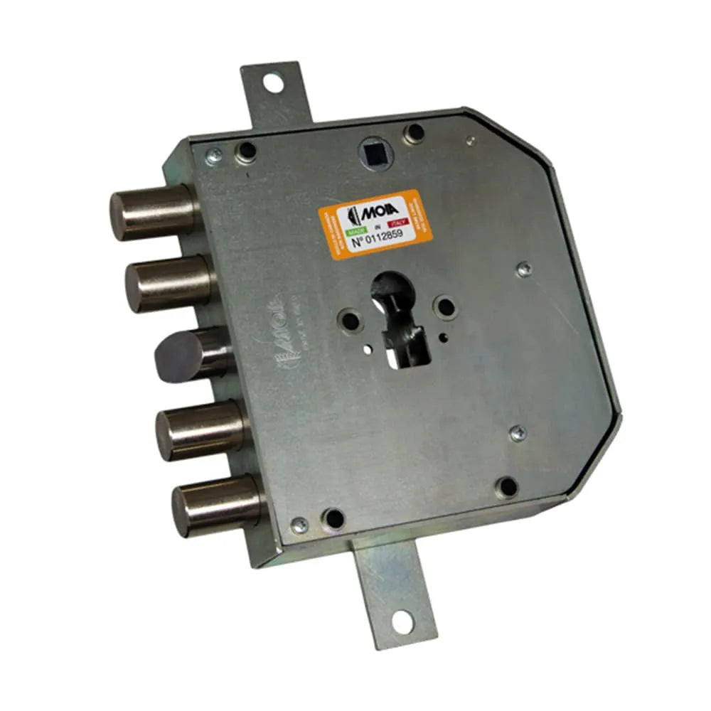 SERRATURA PER PORTA BLINDATA A CILINDRO EUROPEO MOIA RES654 / 270DFB / 270SFB