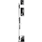 SERRATURA MULTIPUNTO MULTIBLINDO MECCANICA EASY ISEO 7A32