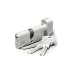 CILINDRO OVALE 30/30 CON POMOLO A CHIAVE PUNZONATA OMEC 2143/04 H