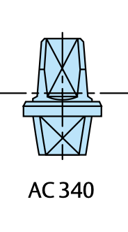 PERNO QUADRO ITALIA VARIE ALTEZZE ASSA ABLOY AC34