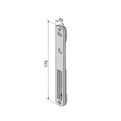 PLACCA PER SCORREVOLI WELKA 20801270