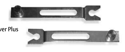 COPPIA PIASTRINI TRASCINAMENTO ASTE YALE 049406