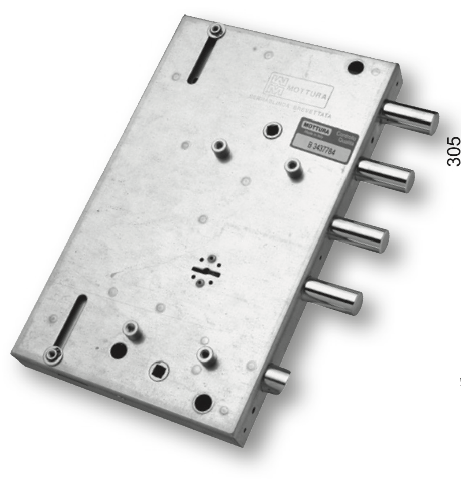 SERRATURA PER PORTA BLINDATA GARDESA MOTTURA 89561G D7/S7
