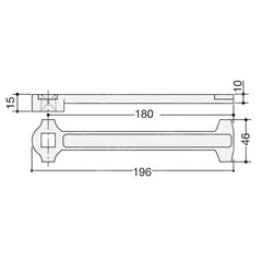 BRACCIO INFERIORE ASSA ABLOY AC50