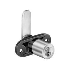 SERRATURA DA APPLICARE A LEVA PER MOBILI MERONI 2139 IN OTTONE NICHELATO