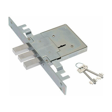 SERRATURA INFILARE 460/3S A DOPPIA MAPPA ENTRATA 60MM SAB 004603S