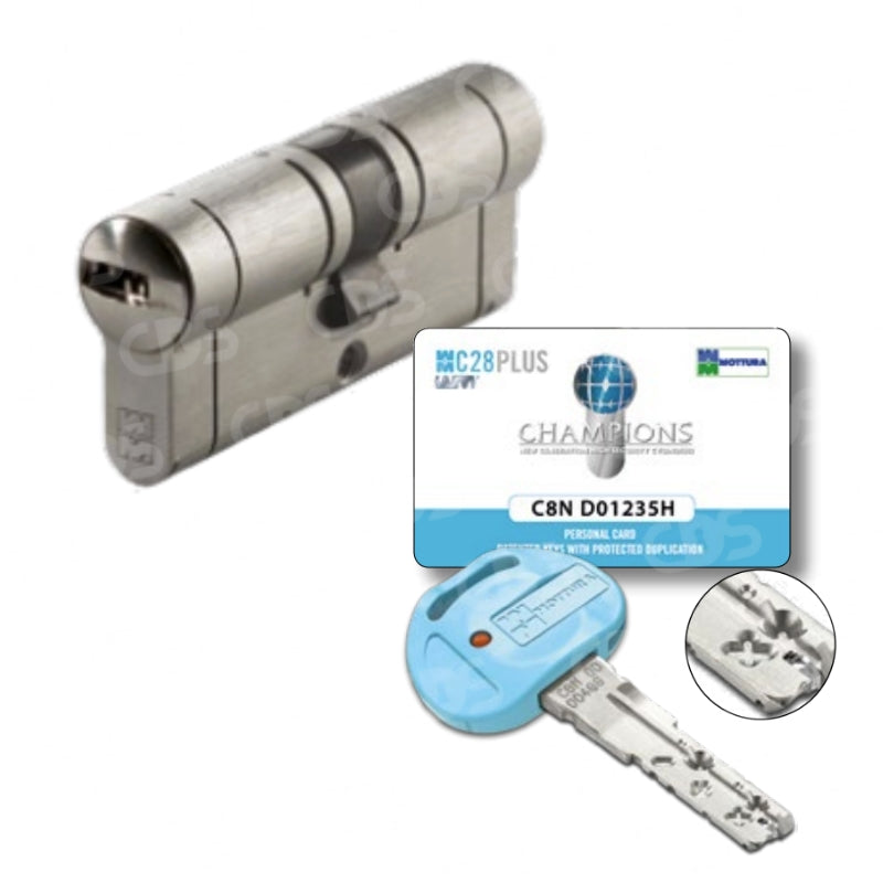 CILINDRO EUROPEO SAGOMATO CHAMPIONS MOTTURA C28 PLUS – Casa della Serratura
