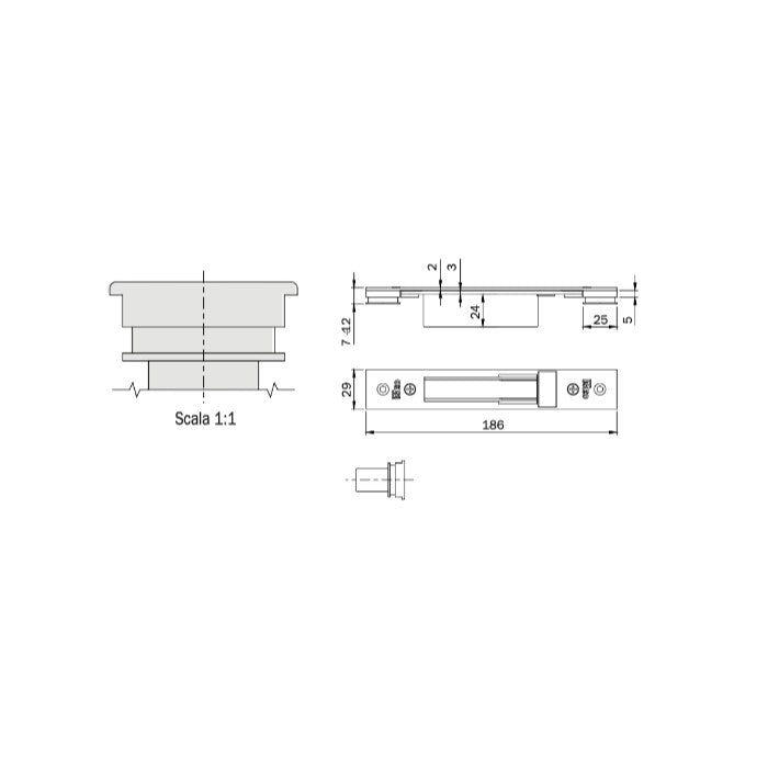 CONTROPIASTRA ISEO 387001