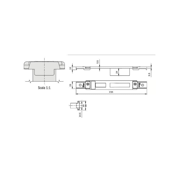 CONTROPIASTRA ISEO 386021