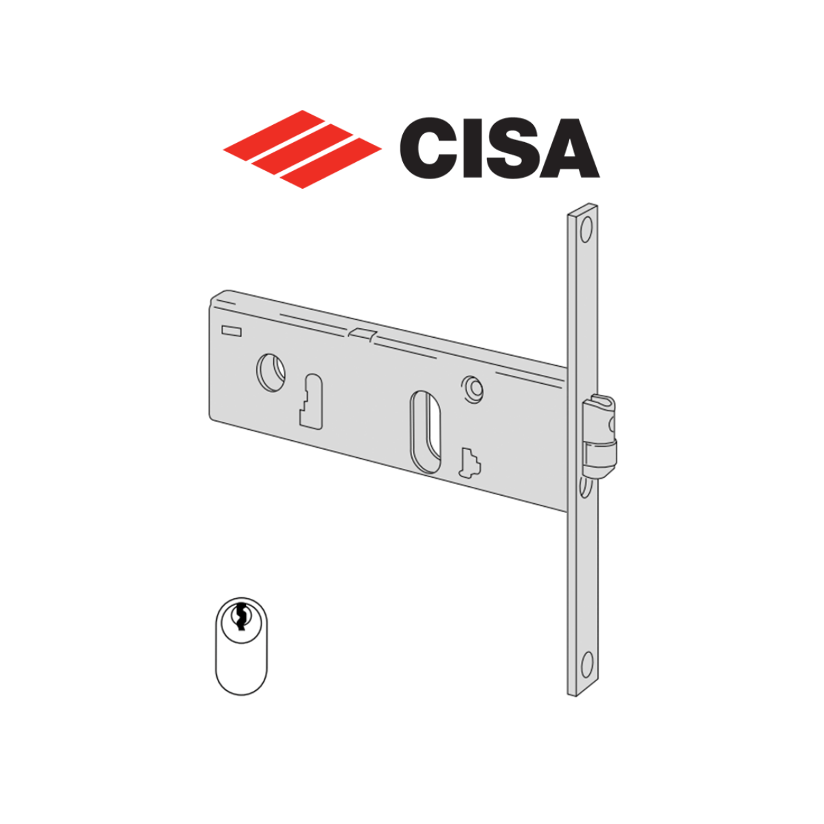 SERRATURA A FASCIA CISA 44160