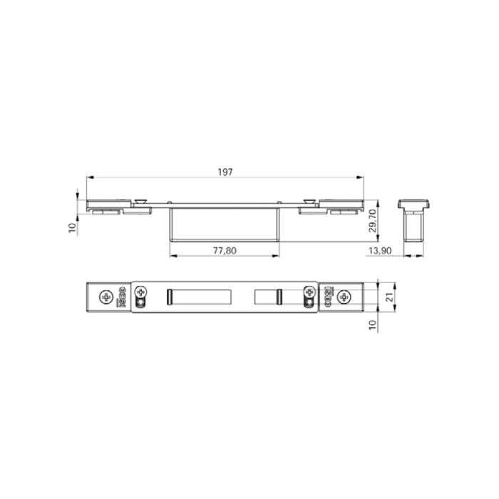 CONTROPIASTRA ISEO 38721
