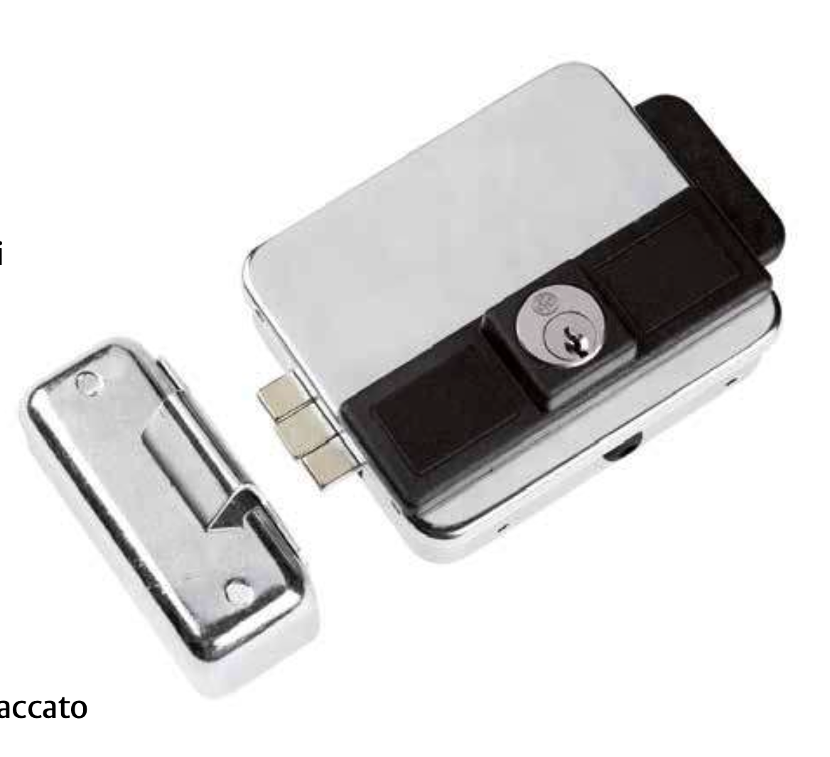 SERRATURA ELETTRICA A FASCIA FEB ASSA ABLOY NF50