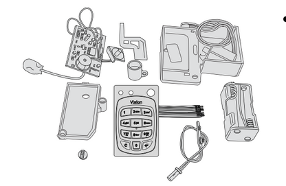 KIT DI CONVERSIONE RICAMBI CASSAFORTE CISA 0711417