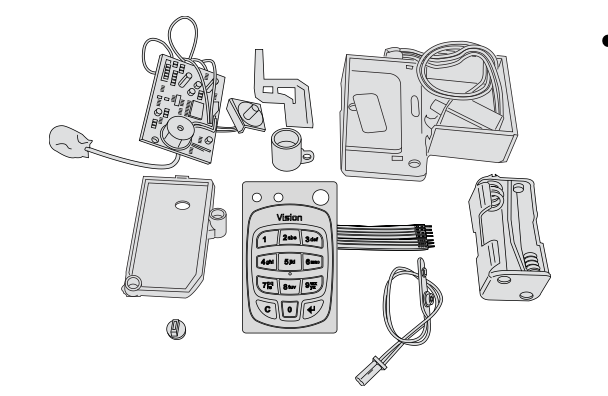 ACCESSORI CASSEFORTI CISA 7430310