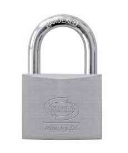 LUCCHETTO IN CROMO LUCIDO ASSA ABLOY CORBIN PL120