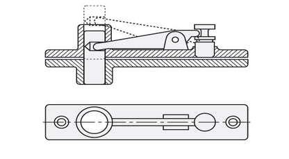BRACCIO INFERIORE ASSA ABLOY AC8