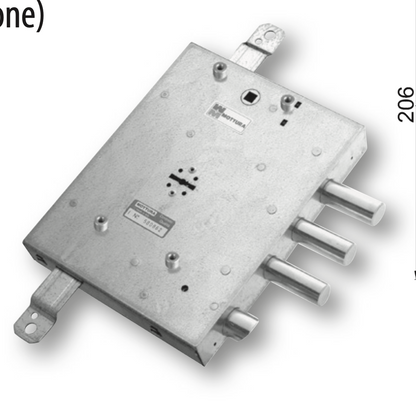 SERRATURA PER PORTA BLINDATA GARDESA MOTTURA 89R571G DU/SU
