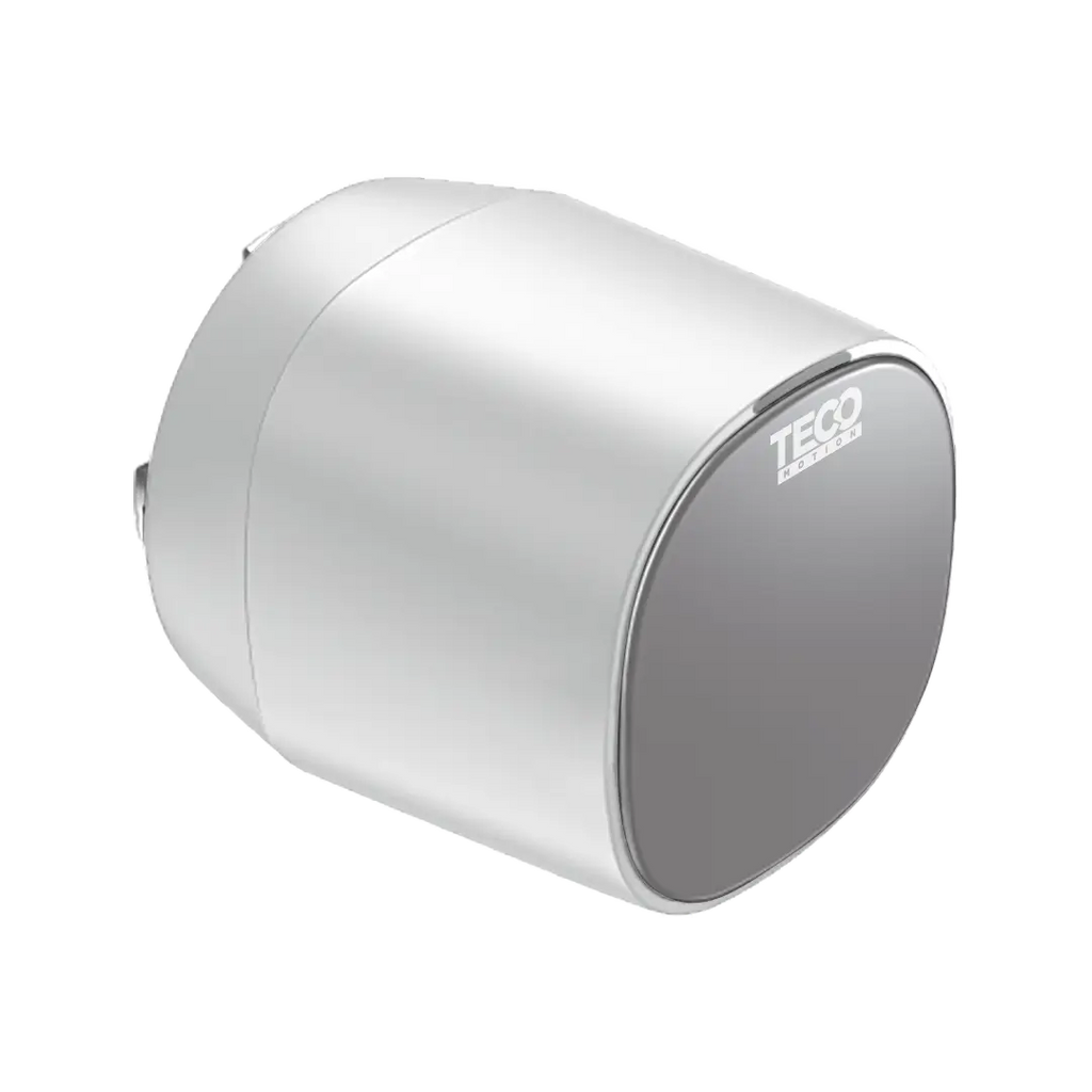 TECOMOTION bianco – pomolo motorizzato per serrature con app TTLock