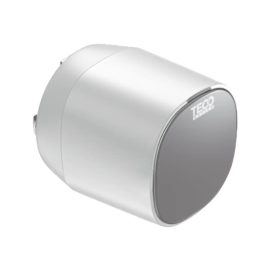 TECOMOTION bianco – pomolo motorizzato per serrature con app TTLock