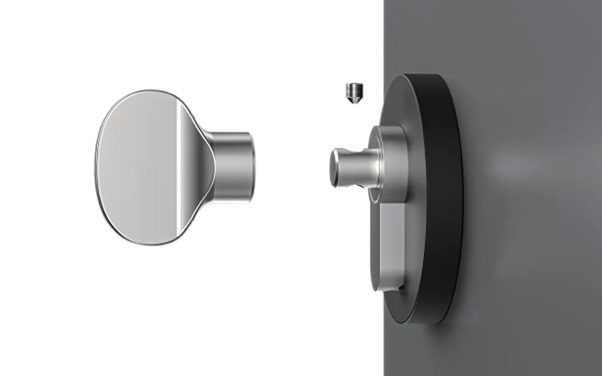 Installazione TECOMOTION su cilindro con pomolo
