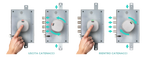 TECOMOTION: funzionamento del pomolo motorizzato su porta blindata