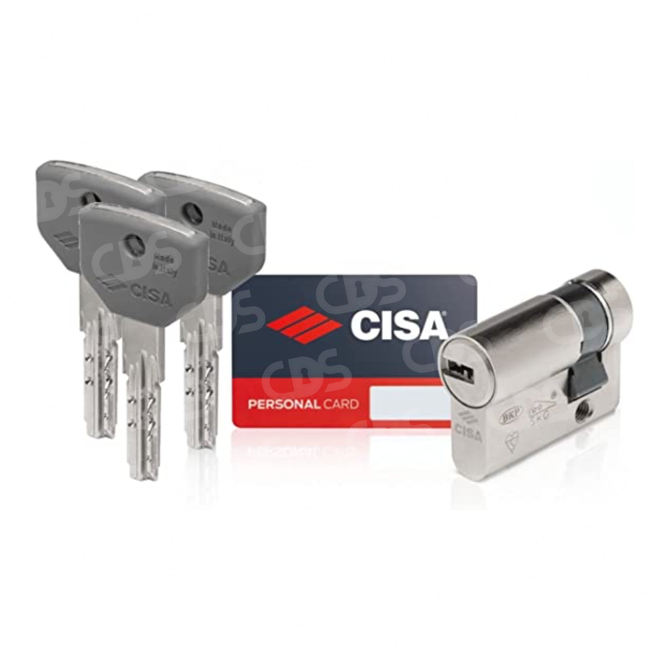Mezzo cilindro sagomato ASIXP8 PRO CISA 0Q314 per sistemi di chiusura, componente professionale per chiusure e ferramenta