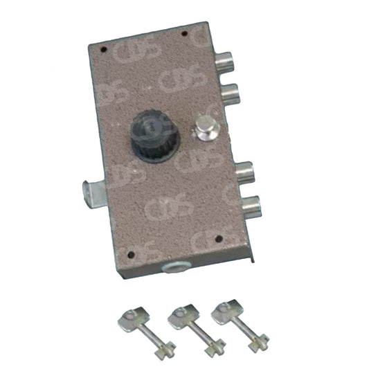 Serratura quintupla cerutti 2117 DX per sistemi di chiusura, componente professionale per chiusure e ferramenta di sicurezza